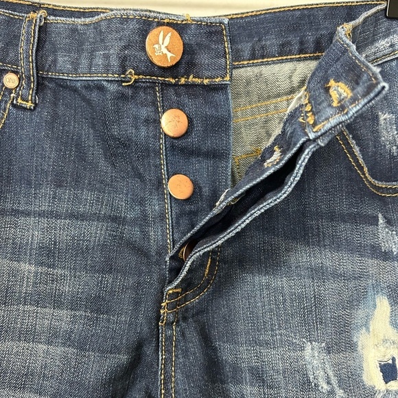 One x One Teaspoon Chargers Distressed Shorts Size 29 - Picture 7 of 7